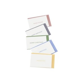 Monograph Notekort m. konvolut (5 stk)