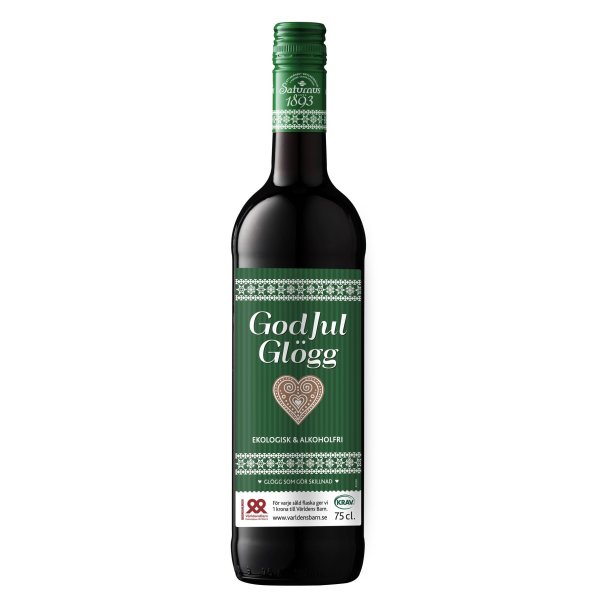  kologisk Glgg alkohol fri, 75 cl. 