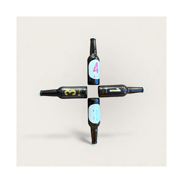 Adventskalender med l og snacks 2025