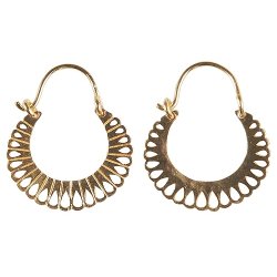 Ib Laursen reringe messing guldbelagt Iris (st)