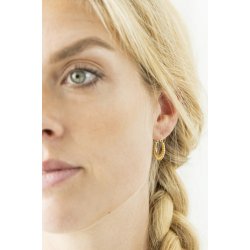 Ib Laursen reringe messing guldbelagt Iris (st)