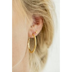 Ib Laursen reringe messing guldbelagt Lily (st)