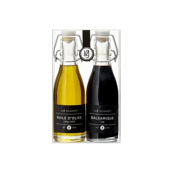 Lie Gourmet - Olie og balsamico i gaveske