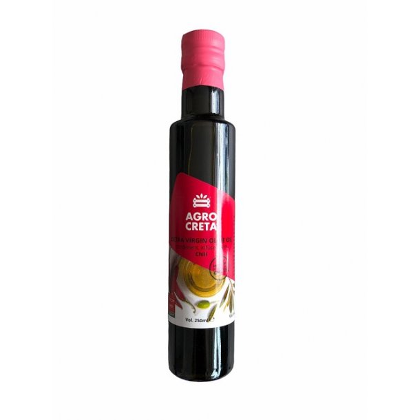 Agro Creta - Extra Virgin Olive Oil - Chili 250 ml. 