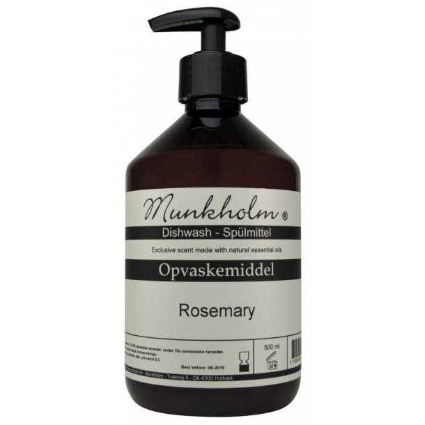 Munkholm - Opvaskemiddel, Rosmarine - 500 ml.