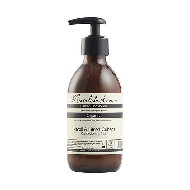 Munkholm Organic hand &amp; bodylotion, Neroli 250ml.