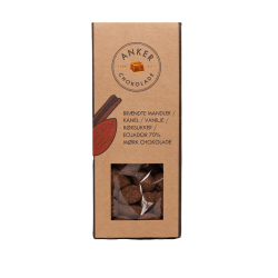 Anker Chokolade - Brndte mandler KO 105g