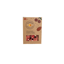 Julekurv med te, julelakrids og chokolade
