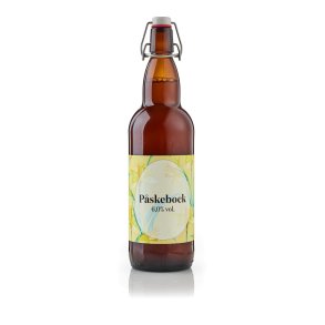 P�skebryg - 100 cl. �l 5,2 % - med Gul P�skelilje 