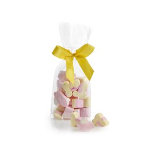 Bon Coca Cellofanposer med gulsl�jfe, P�skeskum, 50 g.