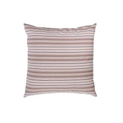 Speedtsberg - Pudebetrk inkl. pudefyld - Stribet i brune og naturfarvede nuancer  60x60 cm