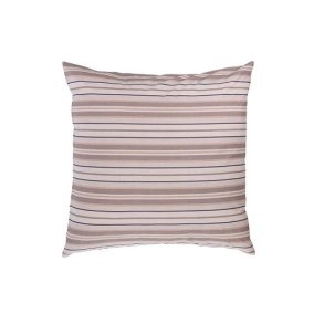 Speedtsberg - Pudebetrk inkl. pudefyld - Stribet i brune og naturfarvede nuancer  60x60 cm