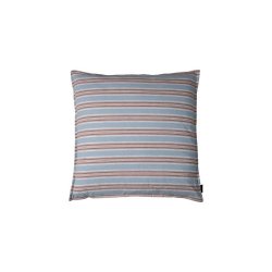 Speedtsberg - Pudebetrk inkl. pude/dunfyld -  Chambray Blue (denimbl) og rd stribet  60x60 cm