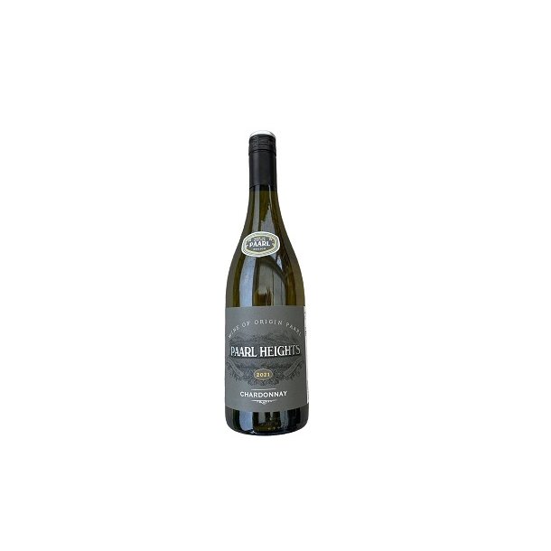 Paarl Heights Chardonnay hvidvin - 2021 - 0,75 cl. - 12% vol.