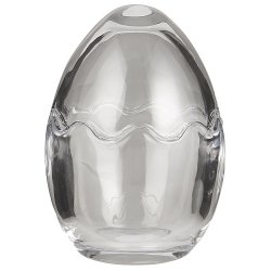 P�skegave med todelt Ib Laursen glas�g med pralin� �g og lille kylling