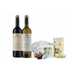 P�skegave med vin og p�skel�kkerier