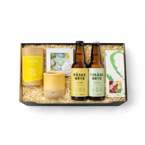 Gavekurv med �l og p�skeslik
