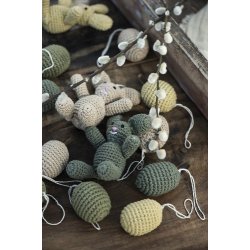 Ib Laursen Pskehare hndhklet 6 forskellige farver - 1 stk