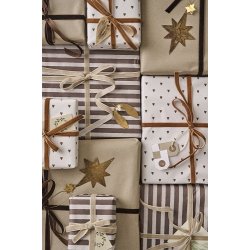 Ib Laursen Pakkepynt mistelten med perler Gloria, 1 stk