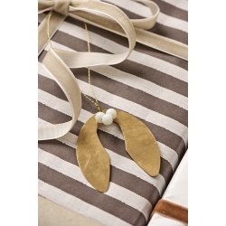 Ib Laursen Pakkepynt mistelten med perler Gloria, 1 stk