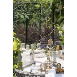 Ib Laursen Papirklip g blomstermnster (Natur)