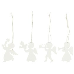 Ib Laursen Papirklip engel i 4 forskellige varianter, 1 stk.