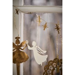 Ib Laursen Papirklip engel i 4 forskellige varianter, 1 stk.