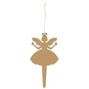 Ib Laursen Papirklip engel brun