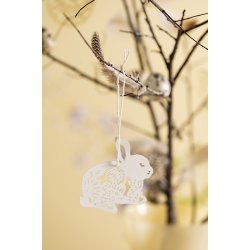 Ib Laursen Papirklip Hare 2 ass. 1 stk. hvid