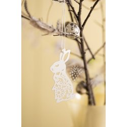 Ib Laursen Papirklip Hare 2 ass. 1 stk. hvid