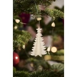 Ib Laursen - Papirklip juletr 3-dimensional