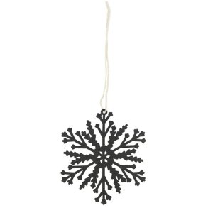 Ib Laursen Papirklip snekrystal sort :8