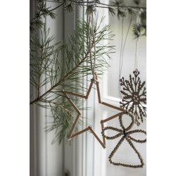 Ib Laursen Papirklip snekrystal sort :8