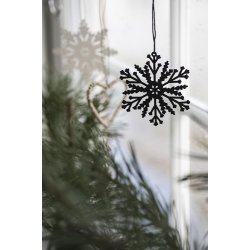 Ib Laursen Papirklip snekrystal sort :8