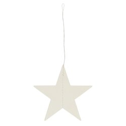 Ib Laursen - Papirklip stjerne 3-dimensional