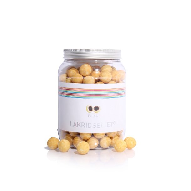 Lakridseriet - 1 kg. Paris lakrids m/hvid chokolade &amp; champ/passion