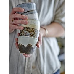 Bloomingville Paula Kop uden hank, Bl, Stentj