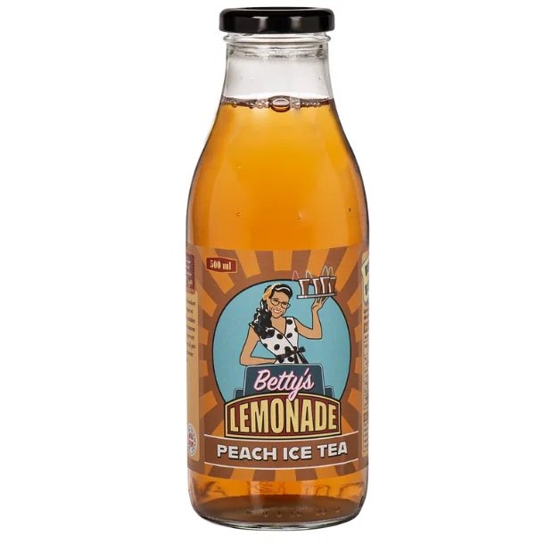 Bettys Lemonade - Peach Ice Tea - 500 ml. 