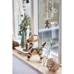 Ib Laursen Peberkagefigur til ophng 2 ass pige/dreng My Nostalgic Christmas, 1 stk.