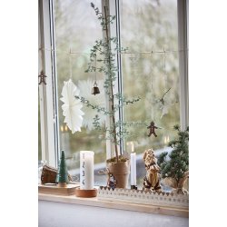 Ib Laursen Peberkagefigur til ophng 2 ass pige/dreng My Nostalgic Christmas, 1 stk.