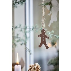 Ib Laursen Peberkagefigur til ophng 2 ass pige/dreng My Nostalgic Christmas, 1 stk.
