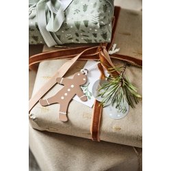 Ib Laursen Peberkagefigur til ophng 2 ass pige/dreng My Nostalgic Christmas, 1 stk.