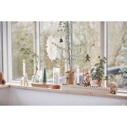 Ib Laursen Peberkagefigur til ophng 2 ass pige/dreng My Nostalgic Christmas, 1 stk.