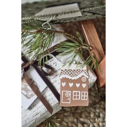 Ib Laursen Peberkagehus til ophng My Nostalgic Christmas