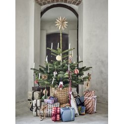 Bloomingville -Peo Ornament, Rd, Uld, - 1 stk. vlg variant