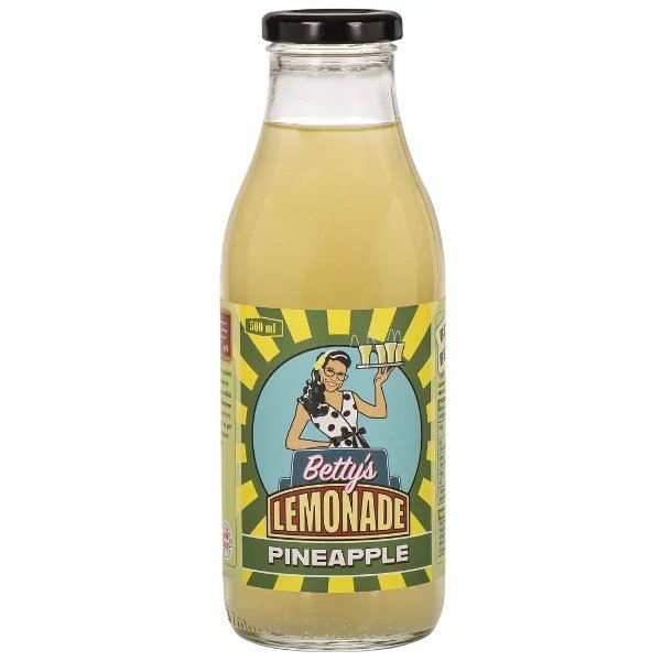 Bettys Lemonade - ananas 500 ml.