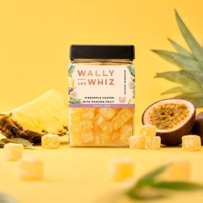 Wally and Whiz - Ananas med Passionsfrugt, 240g - SUKKERFRI,  