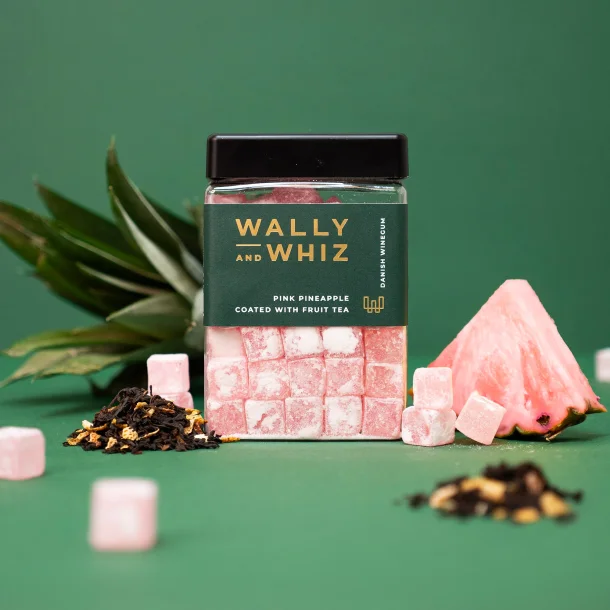 Wally &amp; Whiz - Pink Ananas med Frugtte, 240g