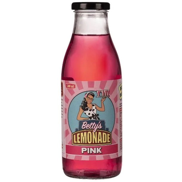 Bettys Lemonade - Pink - 500 ml. 