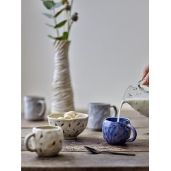 Bloomingville - Pippine Kop, bl, Stentj 9 x 7 cm